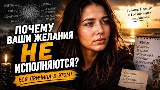 Почему Ваши желания не исполняются? | Вся причина в этом!