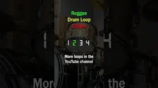 Reggae Drum Loop - 130bpm #reggaedrums #drumbeat #reggae