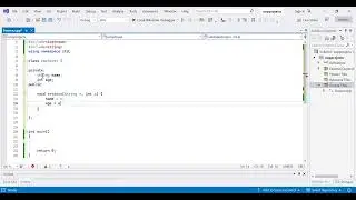 classes and objects in c++
