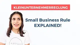 What is a Kleinunternehmer? Small Business Regulation Explained