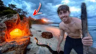 Overnight In CAVE on Beach In South Africa?!