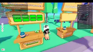 Playing pls donate while afk