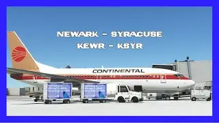 MSFS |  PMDG 737 |  VATSIM | NEWARK - SYRACUSE