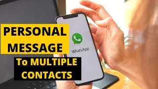 How To Send Whatsapp Message To All Contacts | whatsapp broadcast message 2022