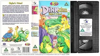 Dink the Little Dinosaur - Shyley's Friend (7th March 1994) UK VHS