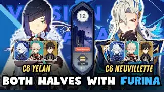 [GOODBYE 4.1 ABYSS] C6 YELAN or C6 NEUVILLETTE w/ C6 FURINA? | Genshin Impact