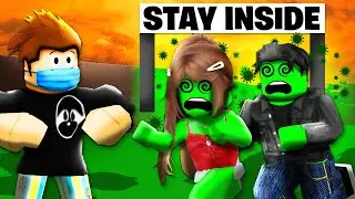The GREEN VIRUS Of Bloxburg.. (Full Movie)