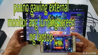 Paano gawing TV monitor ang lumang screen ng laptop! how to make laptop monitor diy 