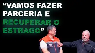 LULA VISITA SÃO SEBASTIÃO COM GOVERNADOR  TARCÍSIO