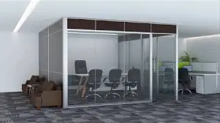 Ascent FullHeight Partition Walls- SOS, Spacewood Office Solutions