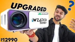 WZATCO Yuva Plus Android 2024 Upgraded Projector Review | Best 1080p Projector Under 15000