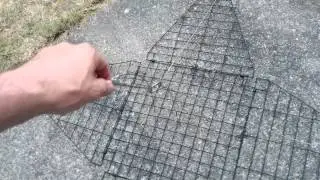 Modified Pyramid Crab Trap