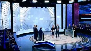 TV program Russia videowall motion concept