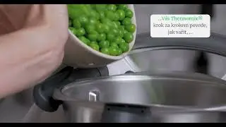 Thermomix TM6 Jak zakrýt otvor ve víku mixovací nádoby s Průvodcem vařením