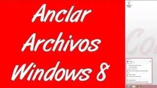 Como anclar archivos en los accesos directos de los programas en windows 8