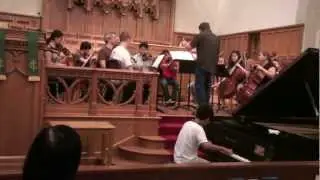 Orchestra Rehearsal Haydn Piano Concerto in D Major