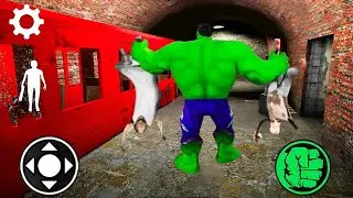 I PLAYING HALK GRANNY 3 TRAIN ESCAPE !!