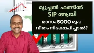How Much Will ₹5,000 SIP Grow?| Mutual Fund Earnings Explained | Malayalam video| Daisen joseph