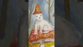 По-моему очень мило #картина #картинамаслом #painting