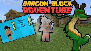 New Dragon Ball Addon/Mod For Minecraft PE!