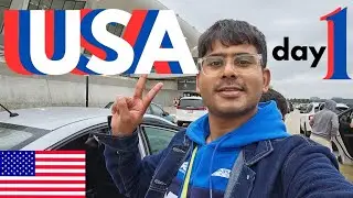 A day to be Remembered Forever! #day1 #usa 3 Aug 2023 | 🇮🇳 India to 🇺🇸 USA ✈️