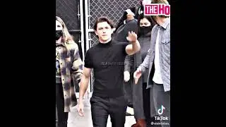 Tom Holland walking 