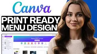 How To Design a Restaurant Menu in Canva 2026 (Print-Ready)