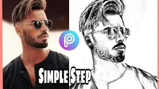 PicsArt Fanmade Pencil Sketch Effect Simple Step | PicsArt Photo  Editing Tutorial 2020 | EASY STEP