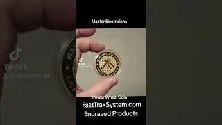 Power Wheel | Master Electrician Coins at FastTraxSystem.com