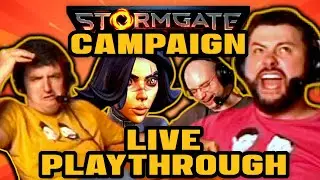 This live playthrough of Stormgate's campaign was actually hilarious