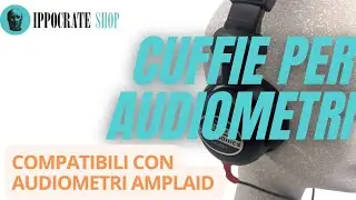 Cuffie Ippocrateshop compatibili con Audiometri Amplaid