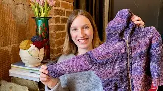Kat Knits Podcast: February 2024 // all the WIPs and a stash clean