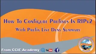 How to Configure Prefixes in RIPv2 with Prefix List Deny Summary Address Lab 3