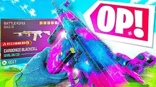the BAS-B SMG is *OVERPOWERED* in WARZONE! 😍 (Best BAS-B Class Setup) - MW3