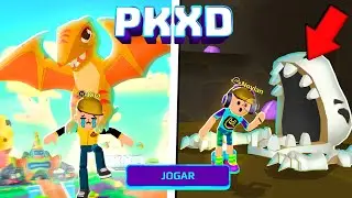 DESCOBRI TODOS OS SEGREDOS DA NOVA ATUALIZAÇÃO DINOSSAURO NO PK XD