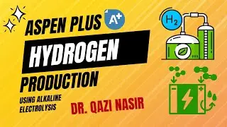 Hydrogen Production: Aspen plus Alkaline Electrolysis Model