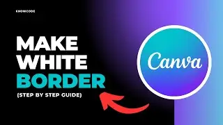 How to make a white border on a picture in Canva - Full Guide
