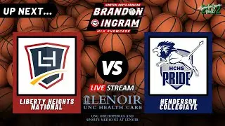 FULL GAME Liberty Heights National vs Henderson Collegiate High School 🏀 BRANDON INGRAM MLK SHOWCASE