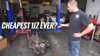 The absolute cheapest 1jz ever... Tear down + more skids 13 build plans