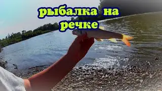 Рыбалка на речке, ХОРОШИЙ КЛЁВ.🐾
