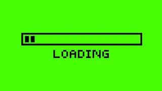 Loading Bar Process #6 / Greenscreen HD for Vlogs