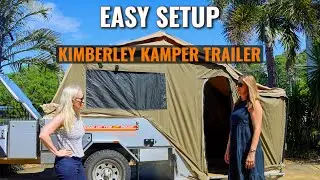 Easy Set Up & Pack Down of the Kimberley Kamper Trailer