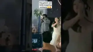 Yung Groom and Bride magaling sumayaw #youtubeshorts #shorts #wedding #groom #bride