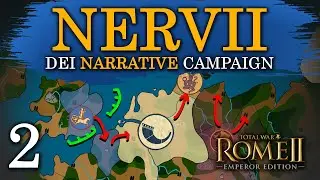 CONFEDERATION!!! - Total War ROME 2 ~ Divide et Impera ~ H2H [Nervii Narrative campaign]