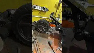 Электросамокат из гироскутерных колес