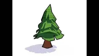 3D Pixel Art (V-ray render)