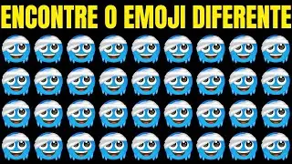 QUÃO BONS SÃO SEUS OLHOS? #23 | Encontre o emoji diferente | Teste de quebra-cabeças com emoji