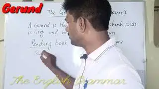 Gerund English language