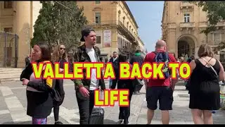 VALLETTA BACK TO LIFE NOW II MALTA II EUROPE II
