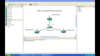 Cisco Enhanced Interior Gateway Routing Protocol EIGRP Lab 4 (Prefix and Distribute Lists)